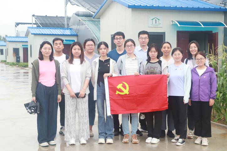 植保所第一党支部联合团支部到河北涿州基地参观调研